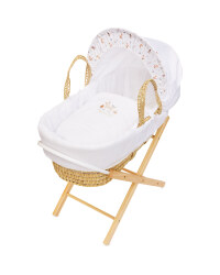 Mamia Woodland Moses Basket & Stand