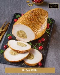 Luxury Cooked Turkey Boned & Rolled