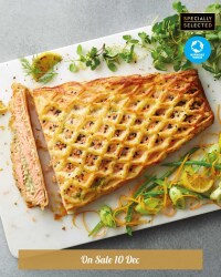 Salmon En Croûte Lattice