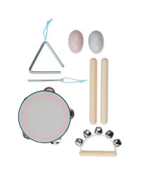 Wooden Tambourine Percussion Set