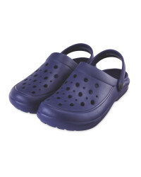 Summer Clogs Dark Blue