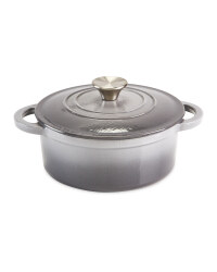 20cm Small Cast Iron Dish - Grey