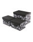 3 Pack Floral Storage Boxes