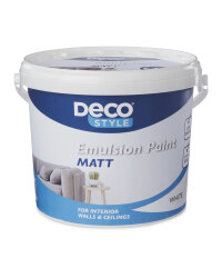 Deco Style White Emulsion Paint