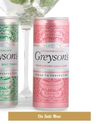 Ready-To-Drink Pink Gin & Tonic Can
