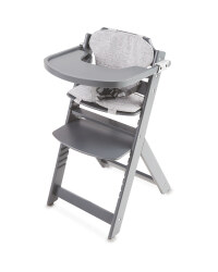 Mamia Grey Wooden Highchair