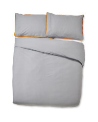 Plain Non-Iron Double Duvet Set
