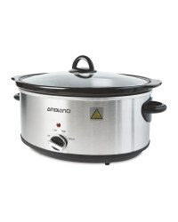 Stainless Steel Slow Cooker 6.5L