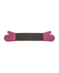 Plum Silicone Double Oven Glove