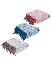 Kirkton House Faux Mohair Throw