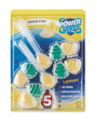 Power 5 Lemon Toilet Freshener