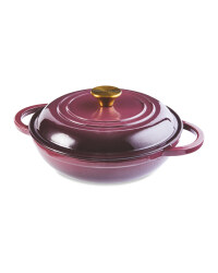 Plum Shallow Casserole Dish 26cm