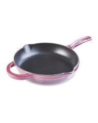 Plum Ombre Cast Iron Skillet