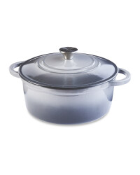 Grey Cast Iron Casserole Dish 26cm