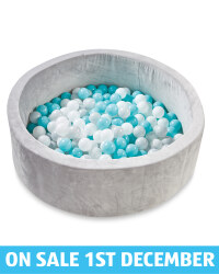 Nuby Grey/Blue Ball Pit