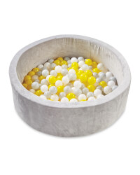 Nuby Grey/Yellow Ball Pit