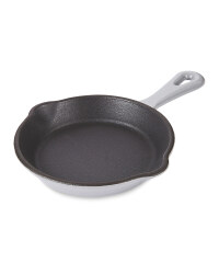 Grey Cast Iron Mini Frying Pan