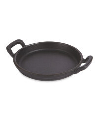 Black Cast Iron Mini Skillet