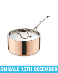 Medium Copper Saucepan 20cm