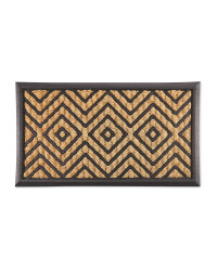 Zig Zag Outdoor Coir Mat