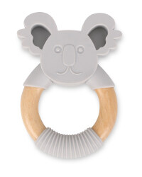 Mamia Koala Silicone & Wood Teether
