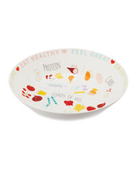 Illustrated Portion Control Bowl