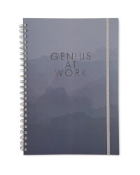 Script A4 Notebook Black