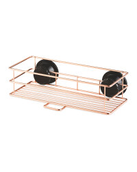 Rose Gold Shower Basket