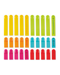 Assorted Kitchen Clips 30 Pack