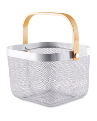 Dark Grey Kitchen Storage Basket