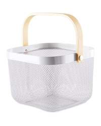 Grey Kitchen Storage Basket