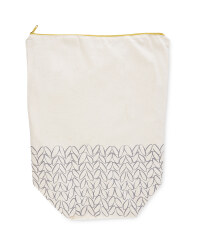 So Crafty Knit Print Bucket Bag