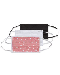 Adult Hearts Face Covering 3 Pack