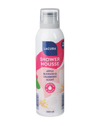 Apple & Cranberry Shower Mousse