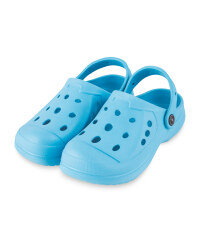 Kids' Summer Clogs Turquoise