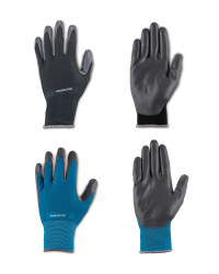 Gardening Gloves Black/Blue