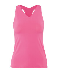 Crane Ladies' Pink Performance Top