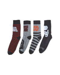 Men's Star Wars Socks 4 Pack
