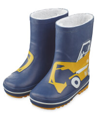 Lily & Dan Kids' Digger Wellies