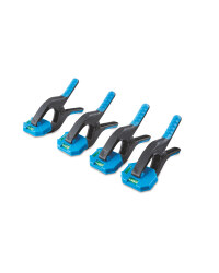 Workzone One-Handed Clamp 4 Pack