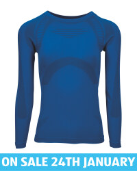 Crane Ladies' Blue Base Layer Top