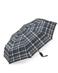 Checkered Print Automatic Umbrella
