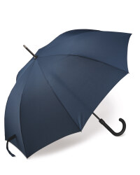 Navy Walking Stick Umbrella