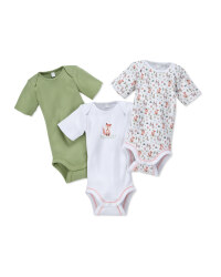 Fox Organic Bodysuit 3 Pack