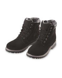 Boy's Black Winter Boots