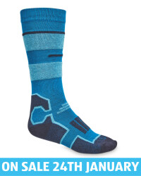 Kids' Blue Ski/Snowboard Socks