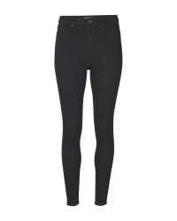 Ladies' Black High Waisted Jeans
