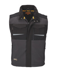 Men's Workwear Grey Softshell Gilet