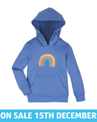 Lily & Dan Infants' Rainbow Hoody