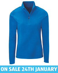 Crane Ladies' Blue Ski Fleece Shirt